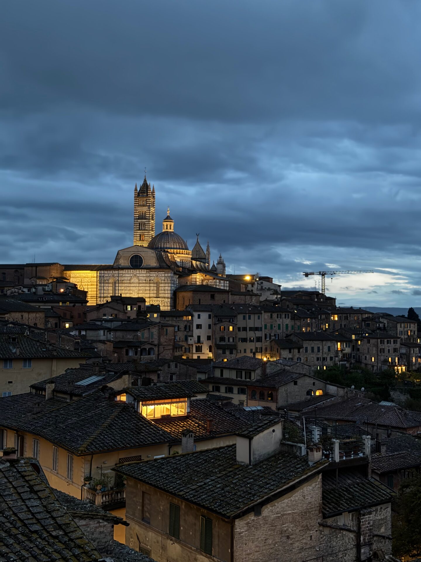 A view of Siena, Italy