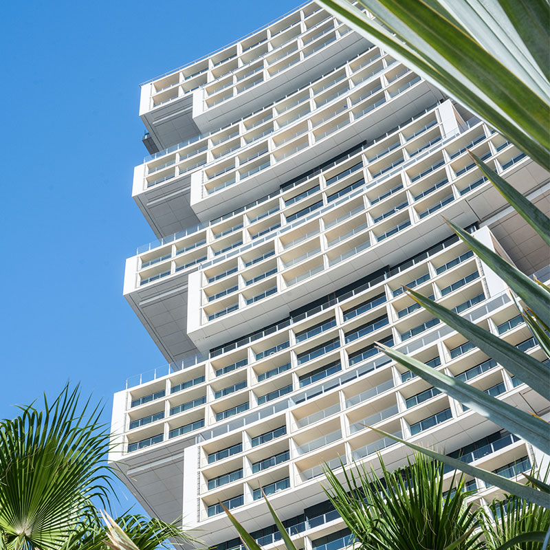 Facade of Atlantis The Royal Hotel