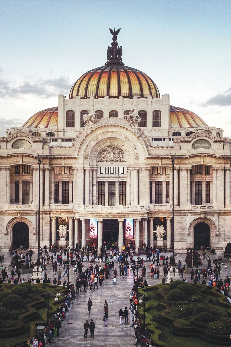 Palacio de Bellas Artes.