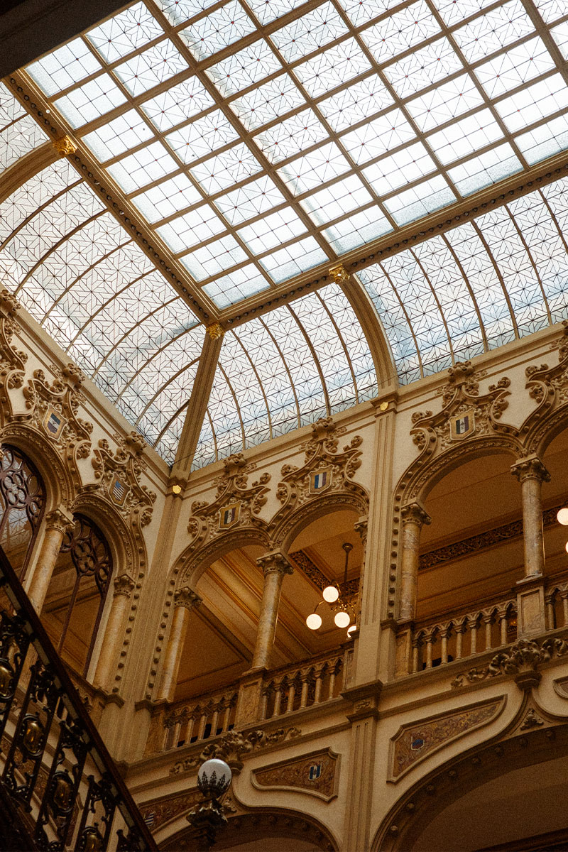 Interior of the Palacio Postal.